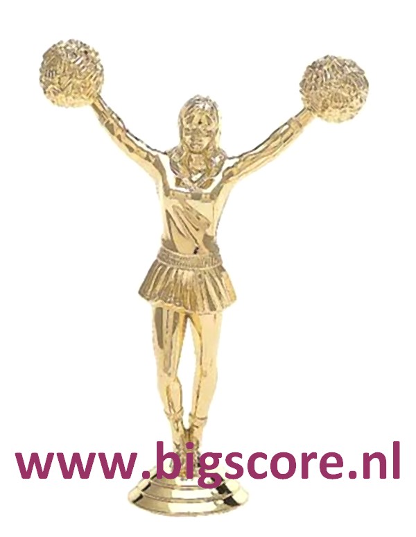 Cheerleader Figuur 506 Goud